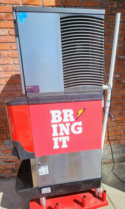 MANITOWOC® SV150 DISPENSER + INDIGO NXT HALFCUBE ICE MACHINE & EXTRAS WATCHVIDEO