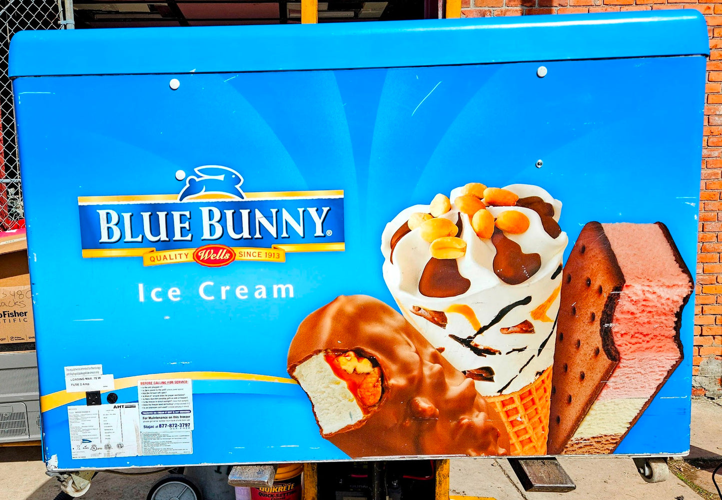 AHT® RIO S 125 CURVED LID FREEZER 9.1CubFeet 90-DAY-WARRANTY WATCHVIDEO FREESHIP