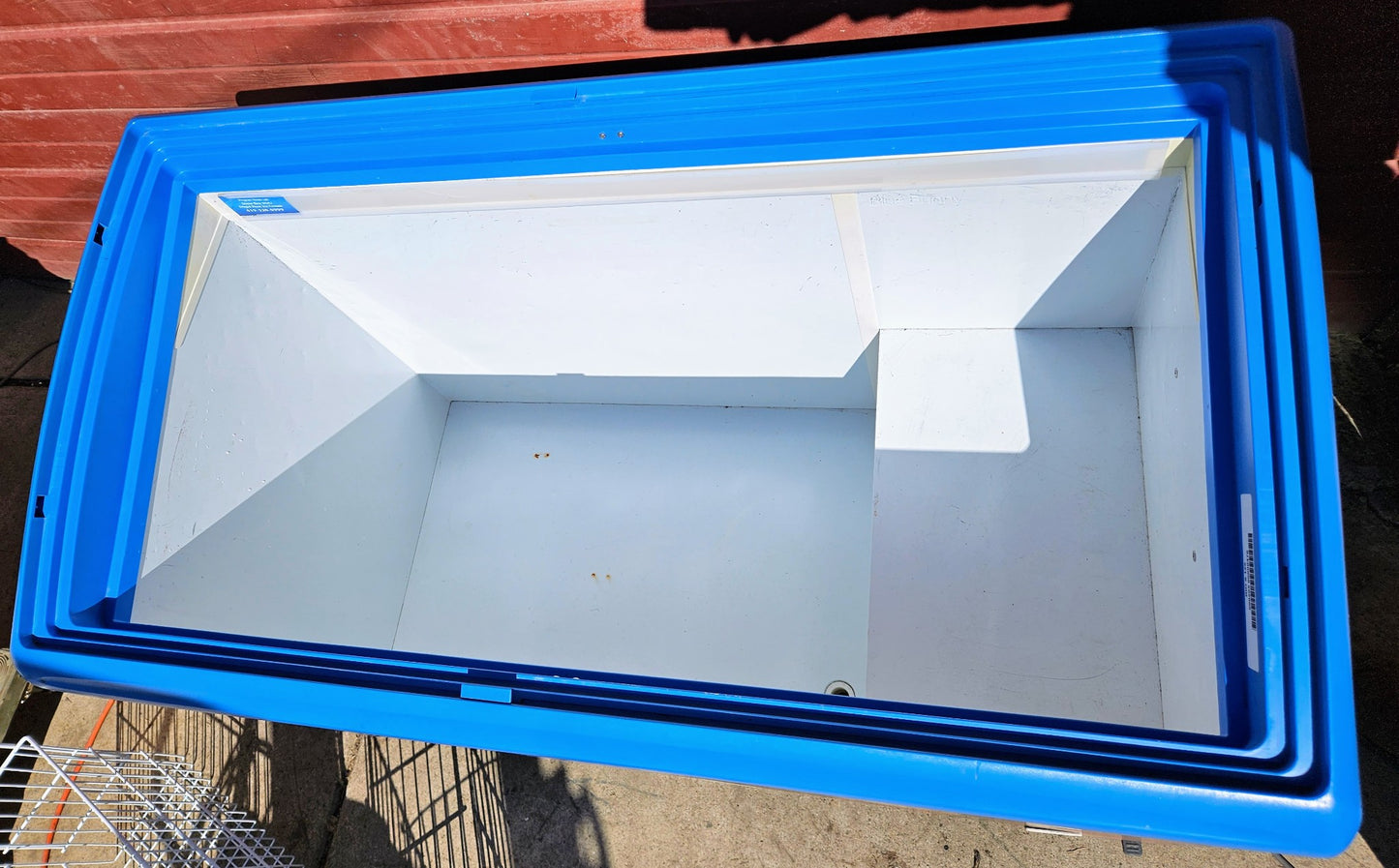 AHT® RIO S 125 CURVED LID FREEZER 9.1CubFeet 90-DAY-WARRANTY WATCHVIDEO FREESHIP