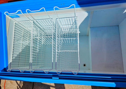 AHT® RIO S 125 CURVED LID FREEZER 9.1CubFeet 90-DAY-WARRANTY WATCHVIDEO FREESHIP