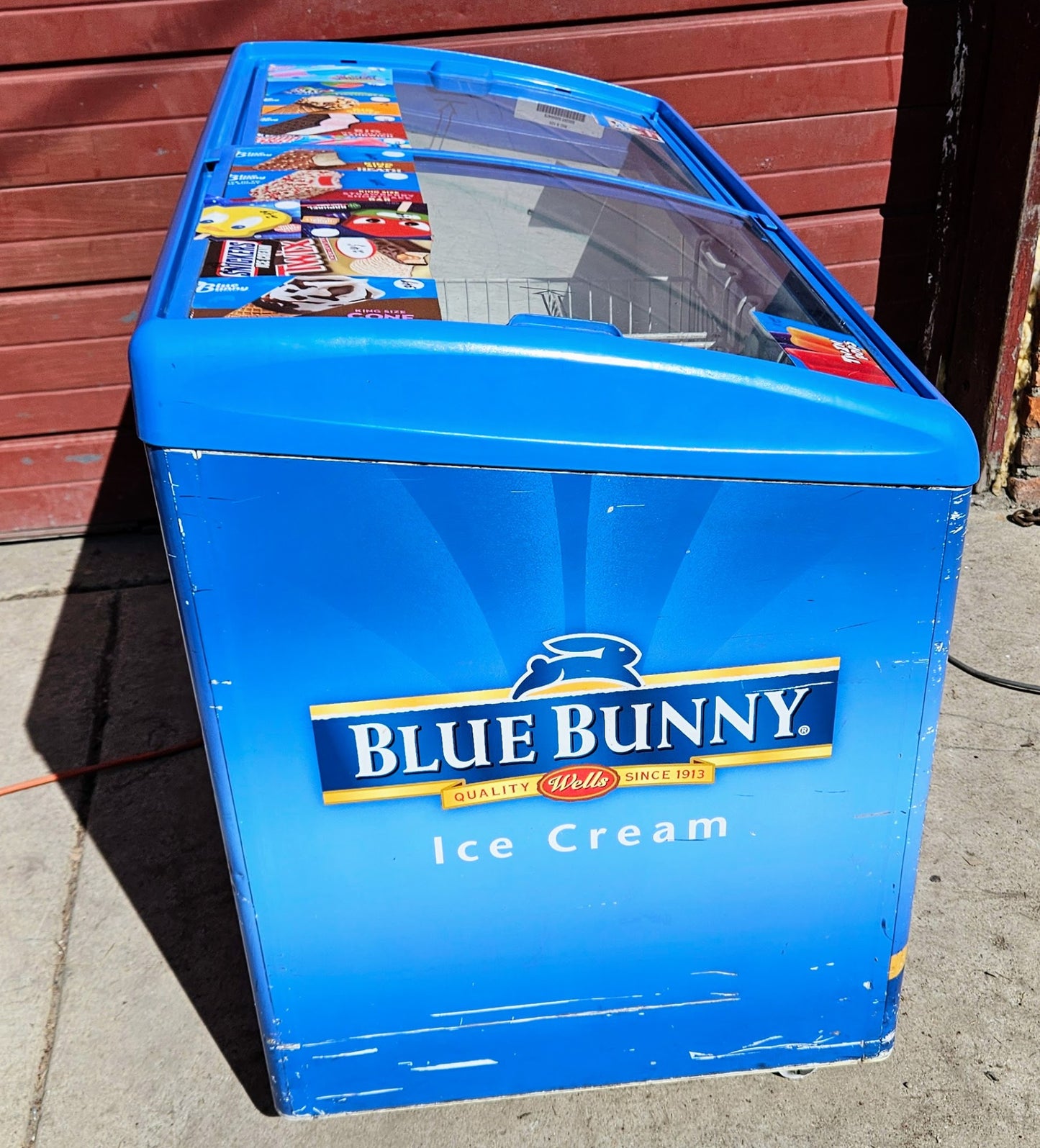 AHT® RIO S 125 CURVED LID FREEZER 9.1CubFeet 90-DAY-WARRANTY WATCHVIDEO FREESHIP