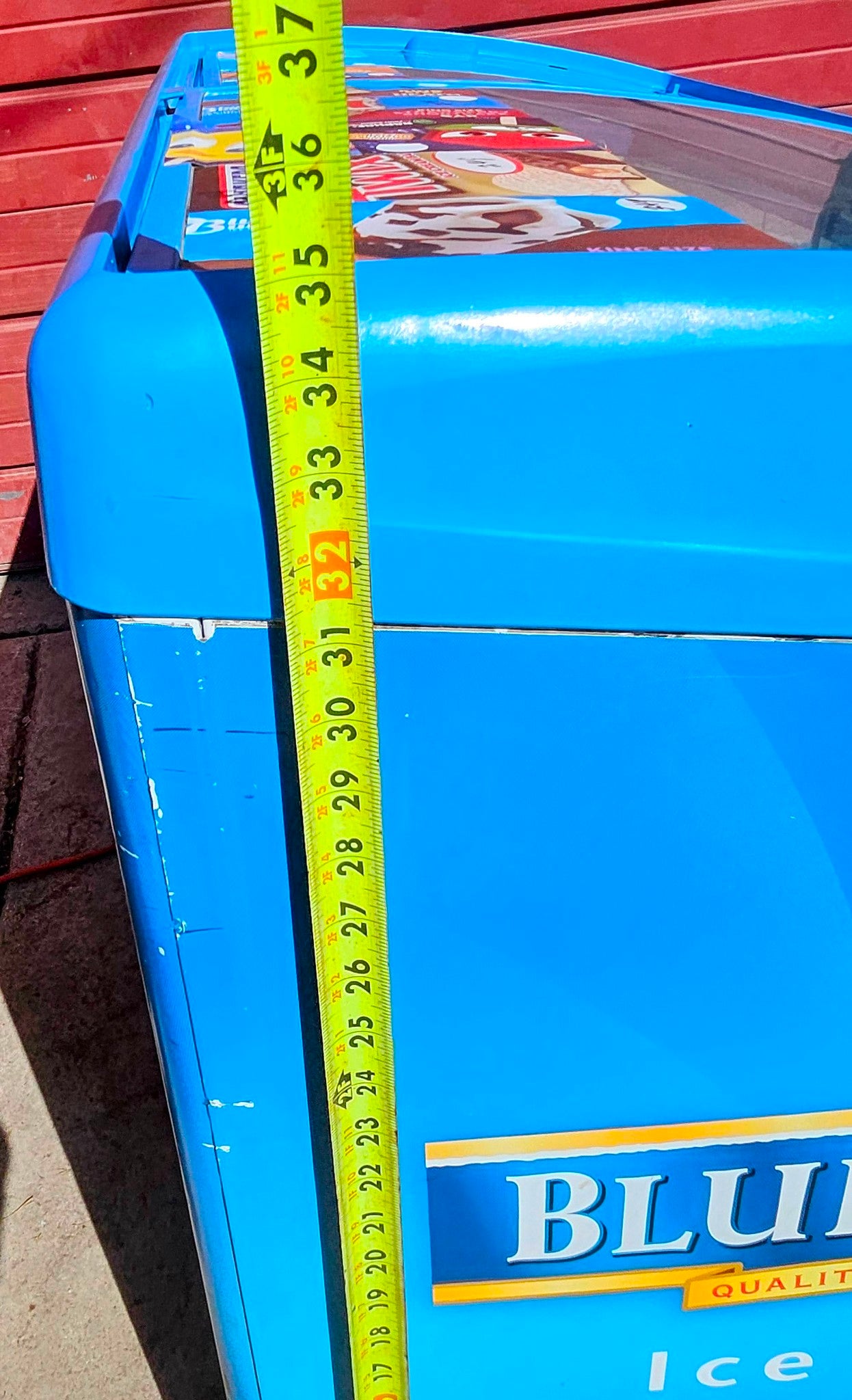 AHT® RIO S 125 CURVED LID FREEZER 9.1CubFeet 90-DAY-WARRANTY WATCHVIDEO FREESHIP