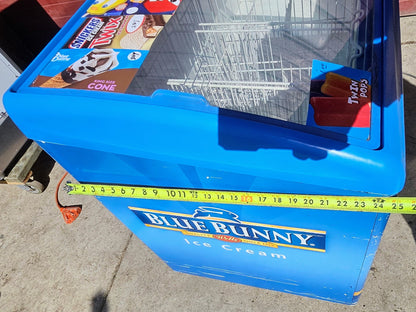 AHT® RIO S 125 CURVED LID FREEZER 9.1CubFeet 90-DAY-WARRANTY WATCHVIDEO FREESHIP