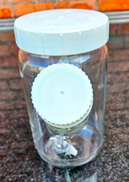 BNEW WHEATON 500ml MAGNA FLEX™ MICROCARRIER SPINNER LAB FLASK 45mm 3 SCREW CAPS