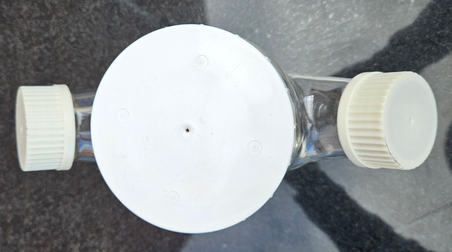 BNEW WHEATON 500ml MAGNA FLEX™ MICROCARRIER SPINNER LAB FLASK 45mm 3 SCREW CAPS