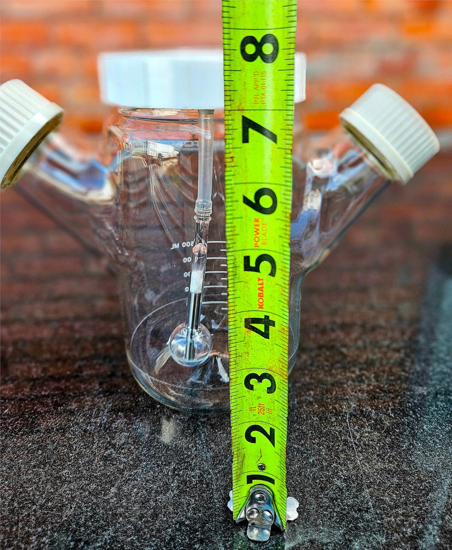 BNEW WHEATON 500ml MAGNA FLEX™ MICROCARRIER SPINNER LAB FLASK 45mm 3 SCREW CAPS