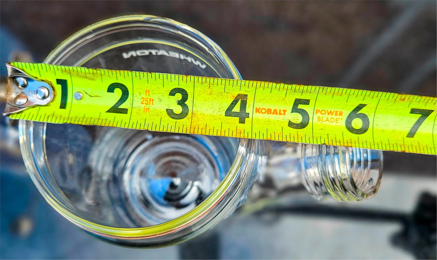 BNEW WHEATON 500ml MAGNA FLEX™ MICROCARRIER SPINNER LAB FLASK 45mm 3 SCREW CAPS