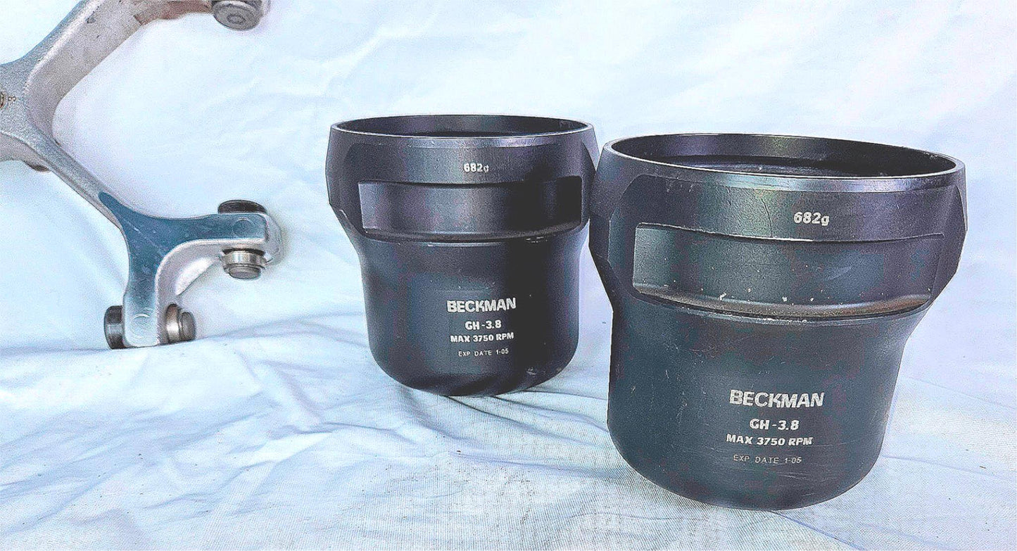 BECKMAN™ GH 3.8 SWING BUCKET with 4 ROTORS & 6 INSERTS 120-DAY-WARRANTY FREESHIP