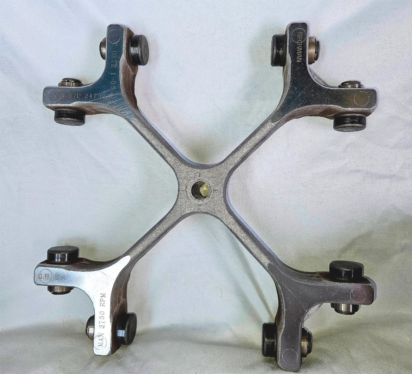 BECKMAN™ GH 3.8 SWING BUCKET with 4 ROTORS & 6 INSERTS 120-DAY-WARRANTY FREESHIP