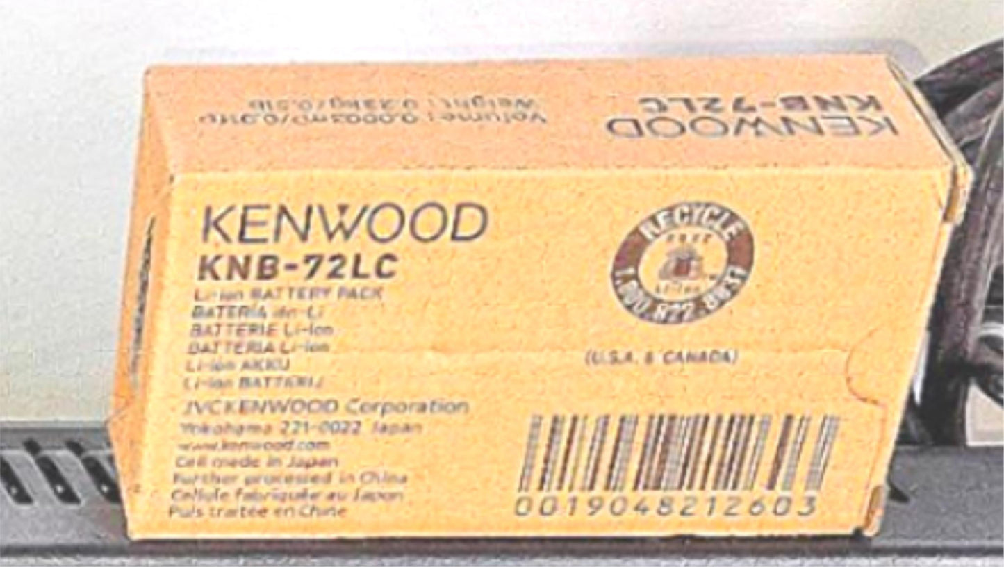 HARRIS 12082 LI-ION 12BAY BATTERY CHARGER w/ BONUS BNEW KENWOOD KNB-72LC WARRANT