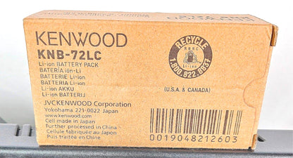 HARRIS 12082 LI-ION 12BAY BATTERY CHARGER w/ BONUS BNEW KENWOOD KNB-72LC WARRANT