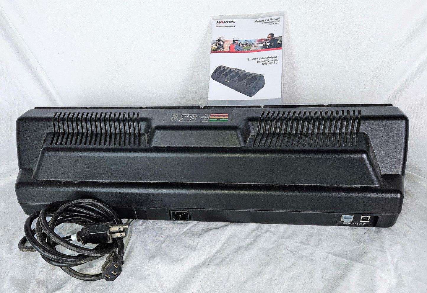 HARRIS 12082 LI-ION 12BAY BATTERY CHARGER w/ BONUS BNEW KENWOOD KNB-72LC WARRANT