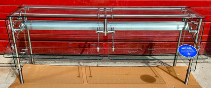 PREMIER COUNTER MOUNTED FOOD WARMER TEMPERED GLASS SHIELD 68 x 21 x 20  FREESHIP