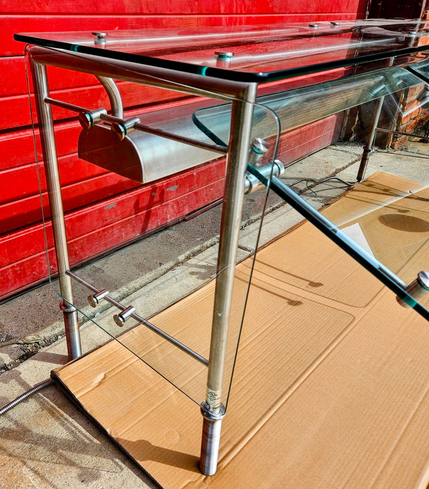 PREMIER COUNTER MOUNTED FOOD WARMER TEMPERED GLASS SHIELD 68 x 21 x 20  FREESHIP