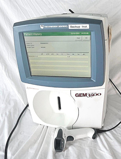 PREMIER GEM 3500™ BLOOD GAS ELECTROLYTES PH GEM PA TEST 120DAYWARRANTY FREE SHIP