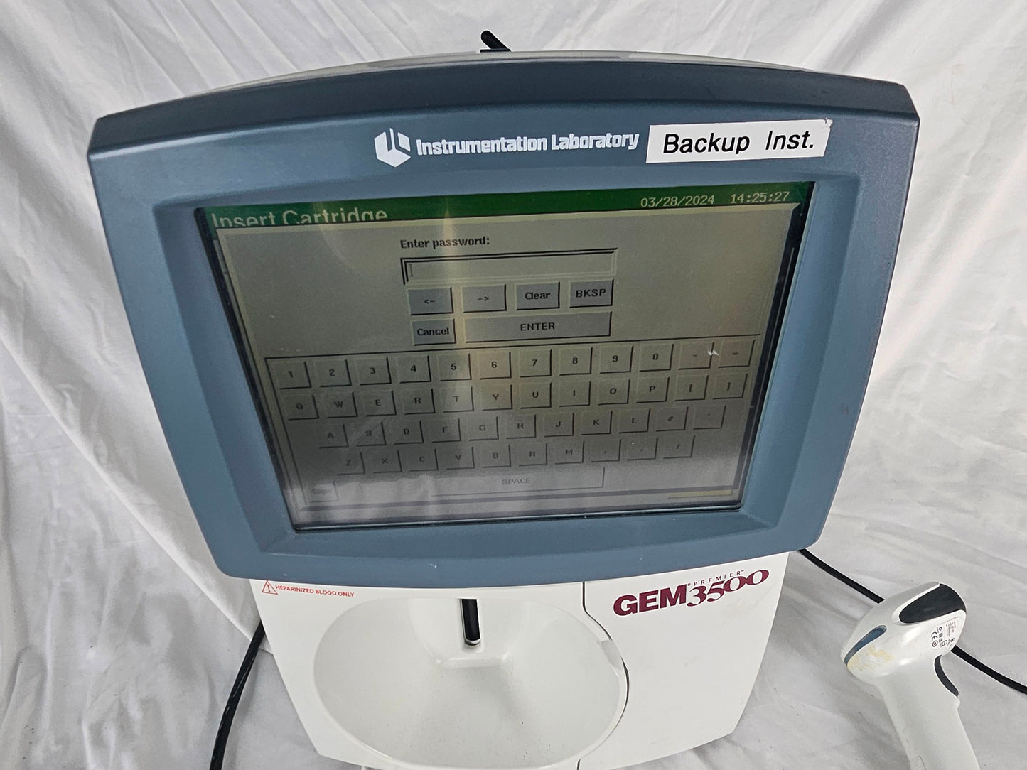 PREMIER GEM 3500™ BLOOD GAS ELECTROLYTES PH GEM PA TEST 120DAYWARRANTY FREE SHIP