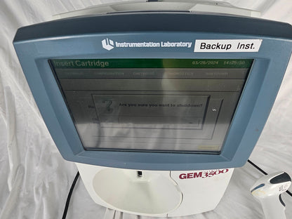 PREMIER GEM 3500™ BLOOD GAS ELECTROLYTES PH GEM PA TEST 120DAYWARRANTY FREE SHIP