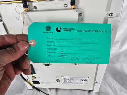 PREMIER GEM 3500™ BLOOD GAS ELECTROLYTES PH GEM PA TEST 120DAYWARRANTY FREE SHIP