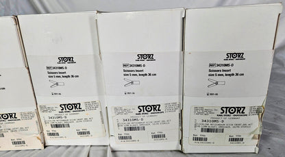 KARL STORZ 34310MS-D SCISSORS INSERT Size 5mm Length 36cm ENDOSKOPE 90DAYWARRANT