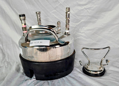 ALLOY PRODUCTS T316L 1LITER WIDE MOUTH ST STEEL PRESSURE VESSEL 90-DAY-WARRANT