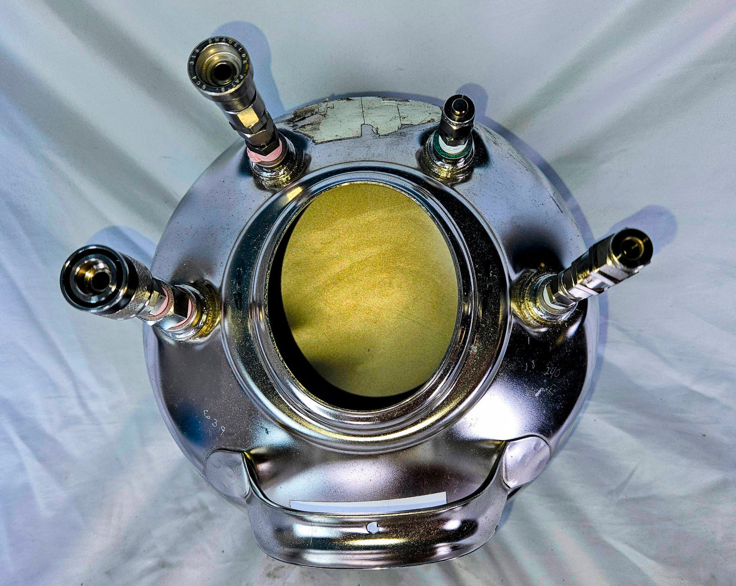 ALLOY PRODUCTS T316L 1LITER WIDE MOUTH ST STEEL PRESSURE VESSEL 90-DAY-WARRANT