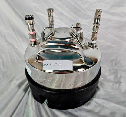 ALLOY PRODUCTS T316L 1LITER WIDE MOUTH ST STEEL PRESSURE VESSEL 90-DAY-WARRANT