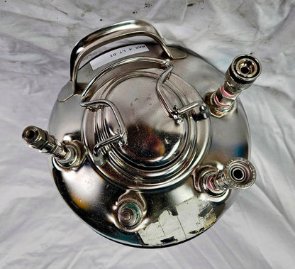 ALLOY PRODUCTS T316L 1LITER WIDE MOUTH ST STEEL PRESSURE VESSEL 90-DAY-WARRANT