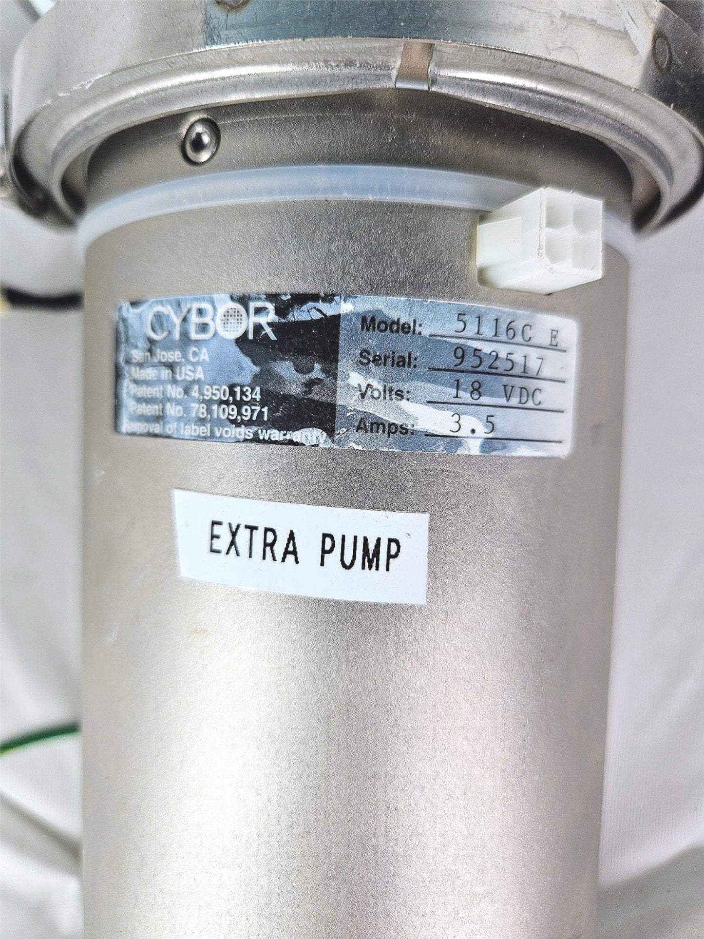 CYBOR™ 5116C E PROGRAMMABLE PHOTORESIST METERING PUMP 120-DAY-WARRANTY FREE SHIP