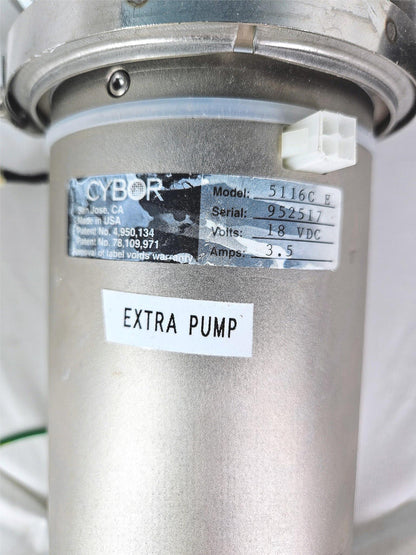 CYBOR™ 5116C E PROGRAMMABLE PHOTORESIST METERING PUMP 120-DAY-WARRANTY FREE SHIP