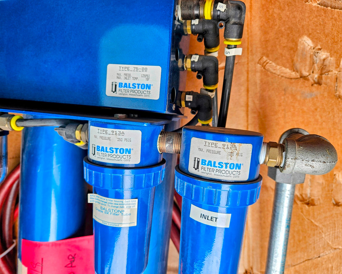 BALSTON 75-00 COMPRESSED 125 PSI AIR DRYER PSA DESICCANT 90DAYWARRANTY FREE SHIP