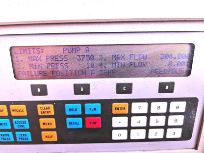 (Does Power On Fine) ISCO 500D SYRINGE PUMP with COMBIFLASH OPTIX 10 WATCH VIDEO