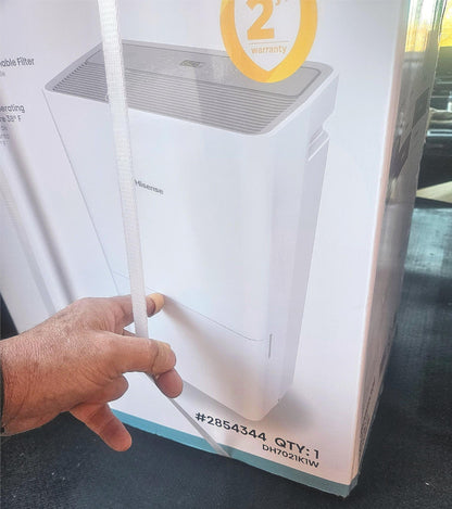 BRAND NEW HISENSE ENERGY STAR 50 PINT 3-SPEED DEHUMIDIFIER 4500SquFeet FREE SHIP