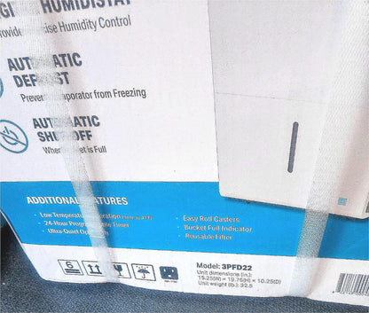 BRAND NEW HISENSE ENERGY STAR 50 PINT 3-SPEED DEHUMIDIFIER 4500SquFeet FREE SHIP