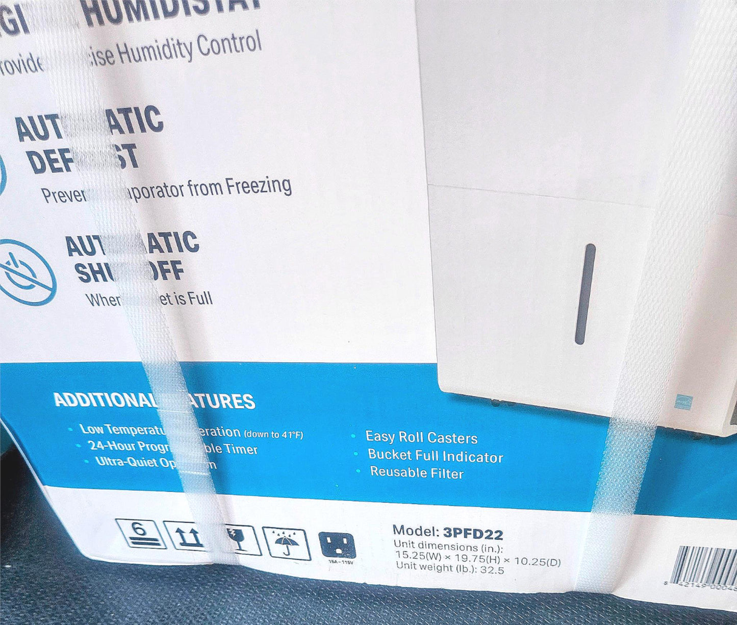 BRAND NEW HISENSE ENERGY STAR 50 PINT 3-SPEED DEHUMIDIFIER 4500SquFeet FREE SHIP