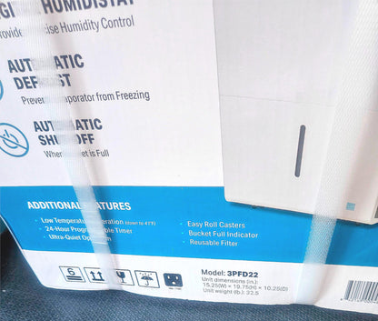 BRAND NEW HISENSE ENERGY STAR 50 PINT 3-SPEED DEHUMIDIFIER 4500SquFeet FREE SHIP