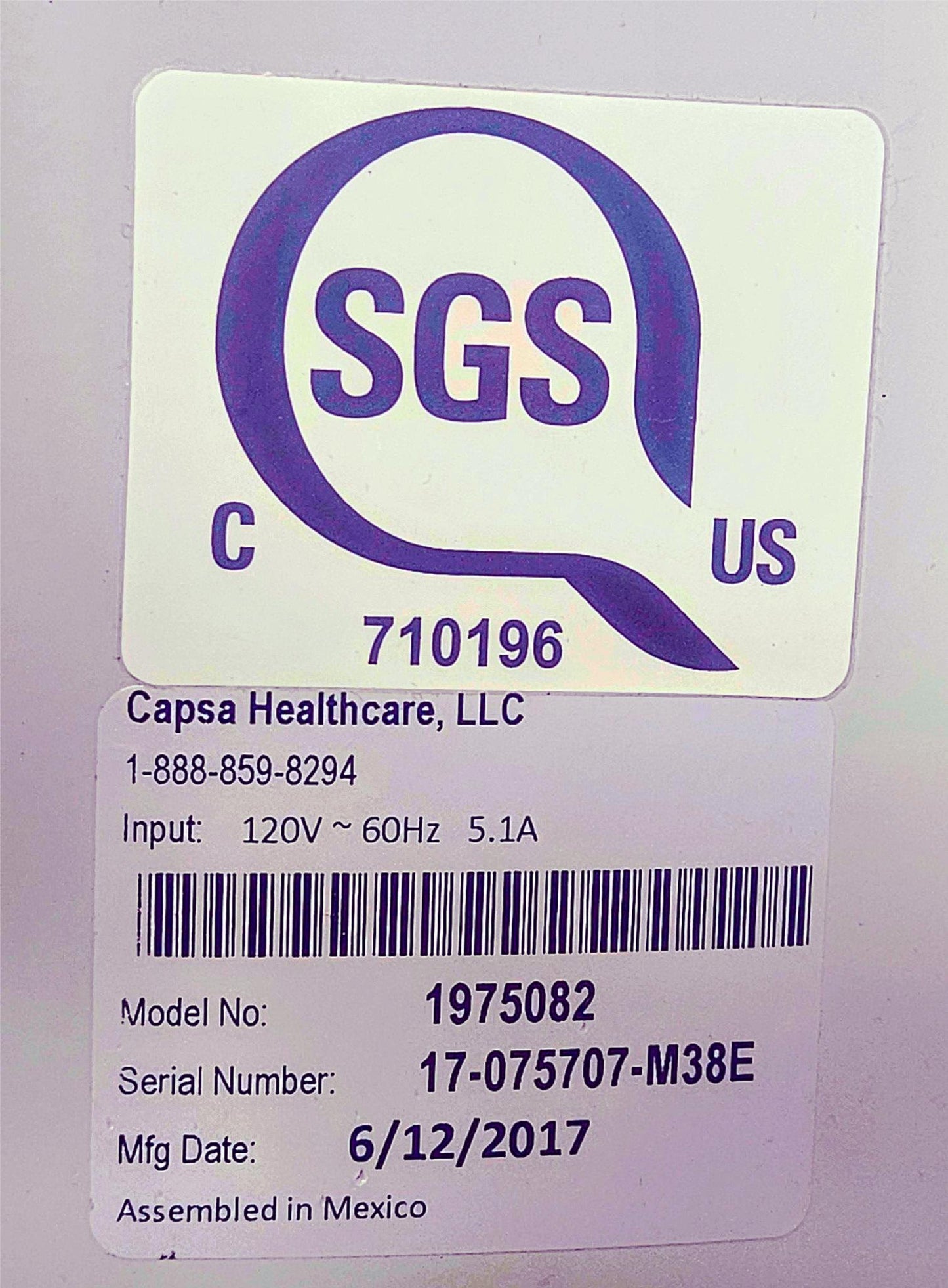 CAPSA HEALTHCARE M38e MEDICAL WORKSTATION SAFETY STORAGE 9BINPOWER LOCKABLE CART