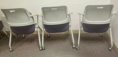 LOT OF 14 ALLSTEEL PERK PLYFOLD MUSCATINE BUSINESS FOLDING CHAIRS FREE SHIP