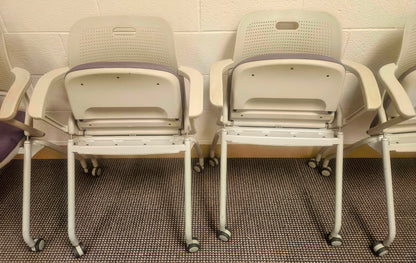 LOT OF 14 ALLSTEEL PERK PLYFOLD MUSCATINE BUSINESS FOLDING CHAIRS FREE SHIP