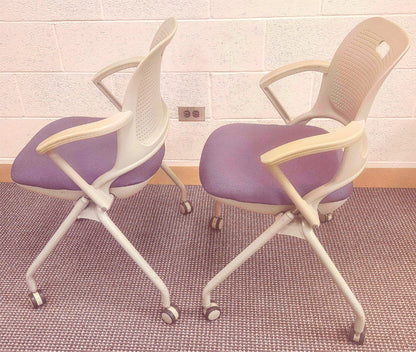 LOT OF 14 ALLSTEEL PERK PLYFOLD MUSCATINE BUSINESS FOLDING CHAIRS FREE SHIP