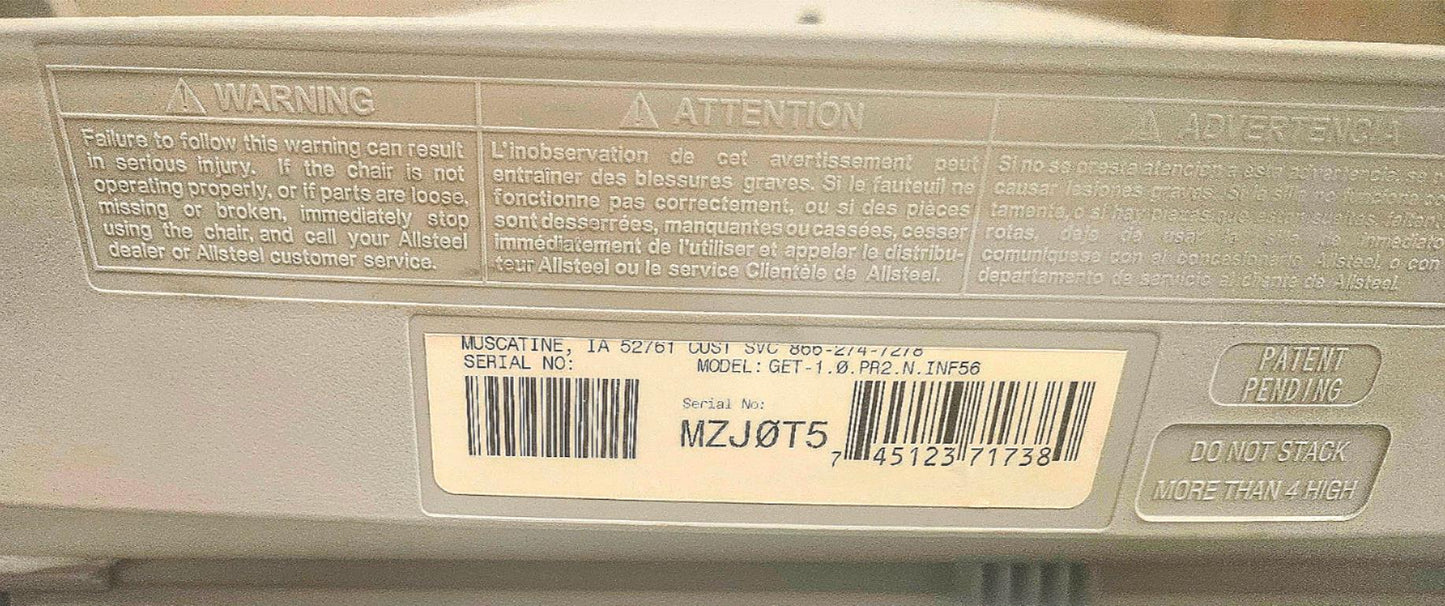 LOT OF 14 ALLSTEEL PERK PLYFOLD MUSCATINE BUSINESS FOLDING CHAIRS FREE SHIP