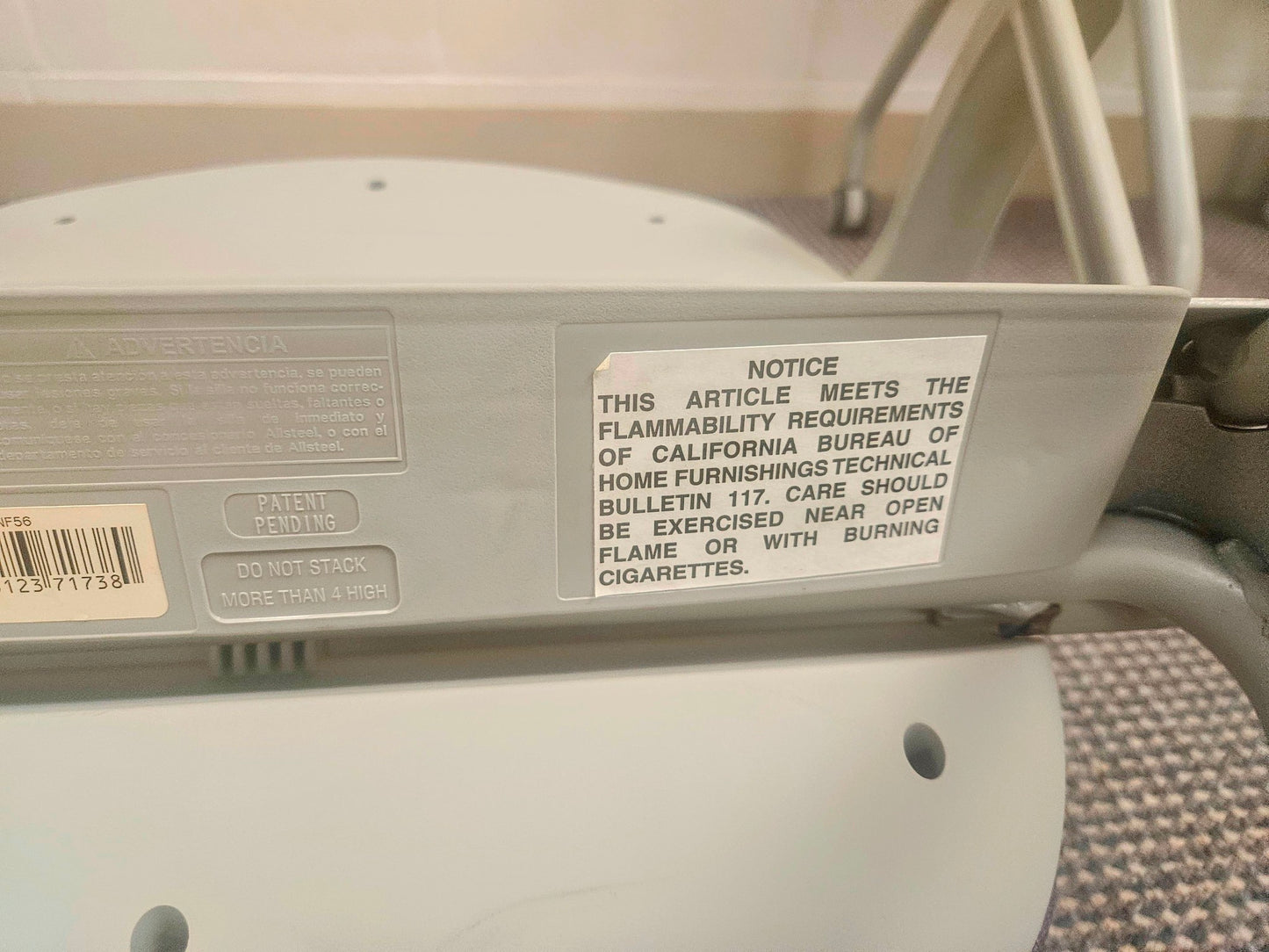 LOT OF 14 ALLSTEEL PERK PLYFOLD MUSCATINE BUSINESS FOLDING CHAIRS FREE SHIP