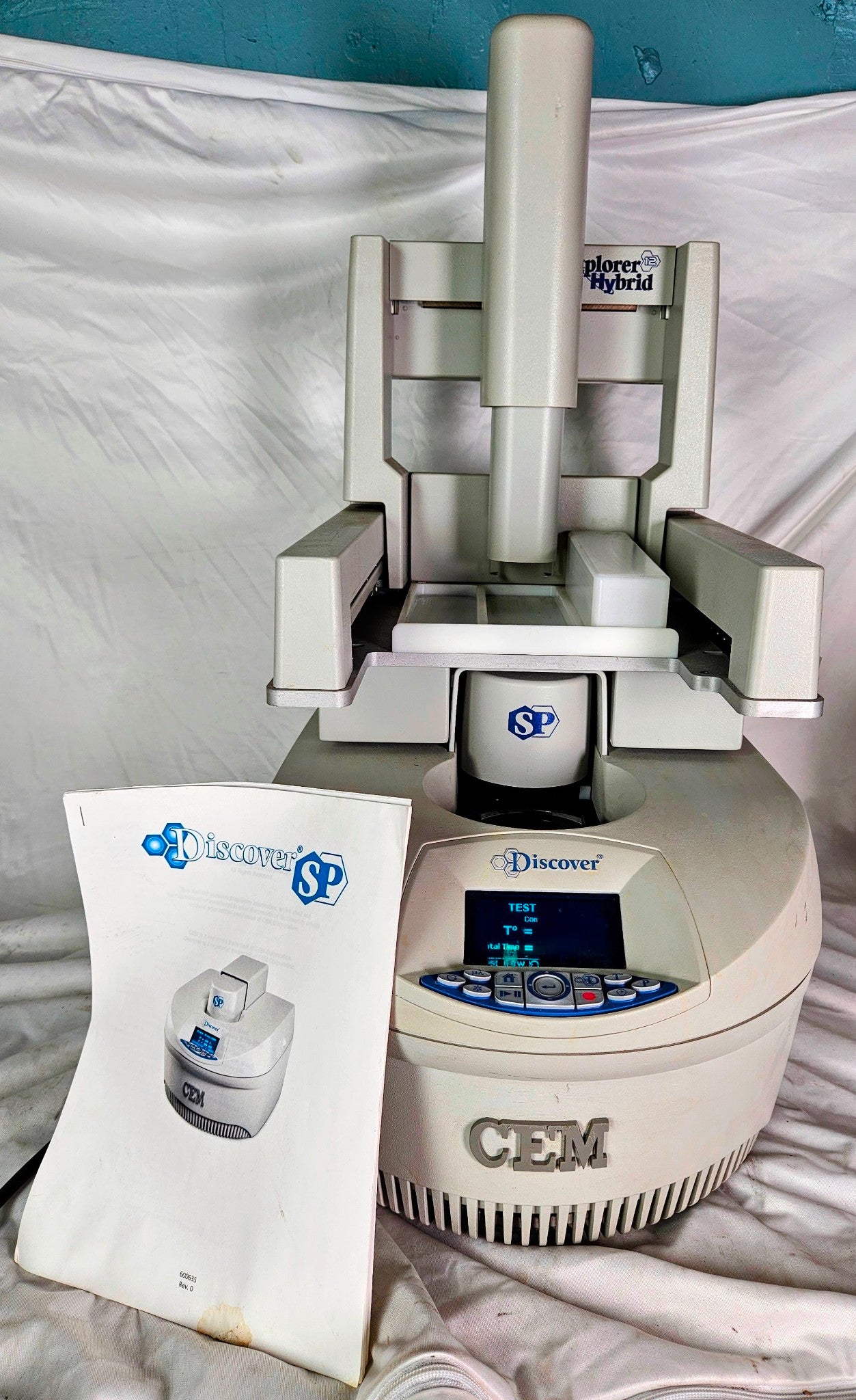 CEM DISCOVER S MICROWAVE SYNTHESIZER DISCOVERY EXPLORER 12 S HYBRID WATCH VIDEO