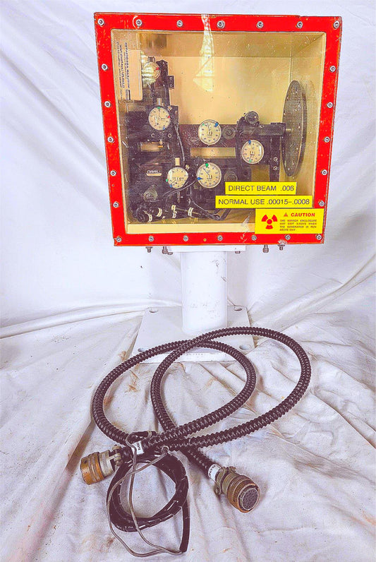 VICTOREEN NUCLEAR ASSOCIATES CLEAR Pb LEAD PLASTIC PANEL X-RAY MITUTOYO FREESHIP