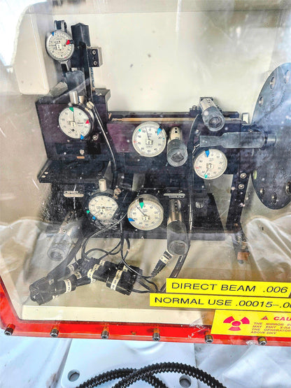 VICTOREEN NUCLEAR ASSOCIATES CLEAR Pb LEAD PLASTIC PANEL X-RAY MITUTOYO FREESHIP