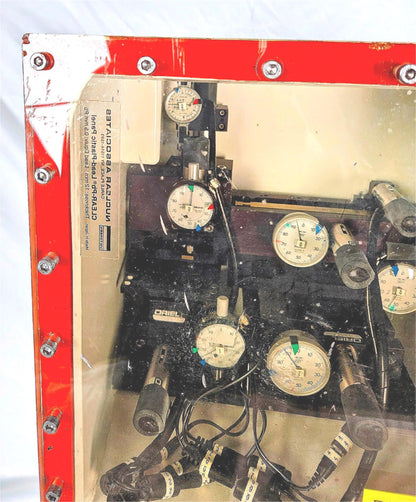 VICTOREEN NUCLEAR ASSOCIATES CLEAR Pb LEAD PLASTIC PANEL X-RAY MITUTOYO FREESHIP