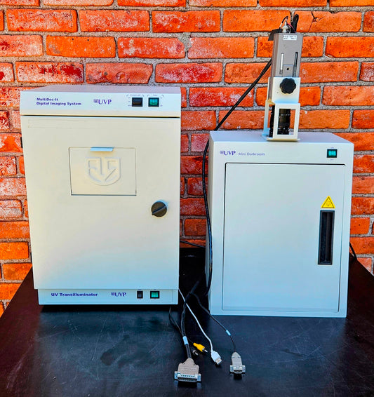 UVP MULTIDOC-IT DIGITALIMAGE SYSTEM MINI DARKROOM CANON TV ZOOM J6x11 MACRO LENS