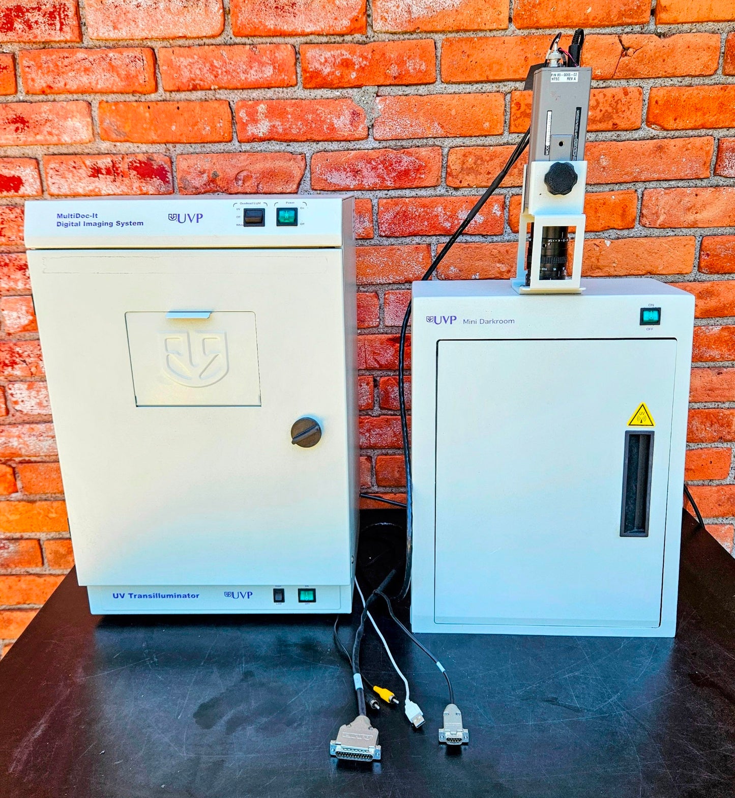 UVP MULTIDOC-IT DIGITALIMAGE SYSTEM MINI DARKROOM CANON TV ZOOM J6x11 MACRO LENS