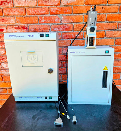 UVP MULTIDOC-IT DIGITALIMAGE SYSTEM MINI DARKROOM CANON TV ZOOM J6x11 MACRO LENS