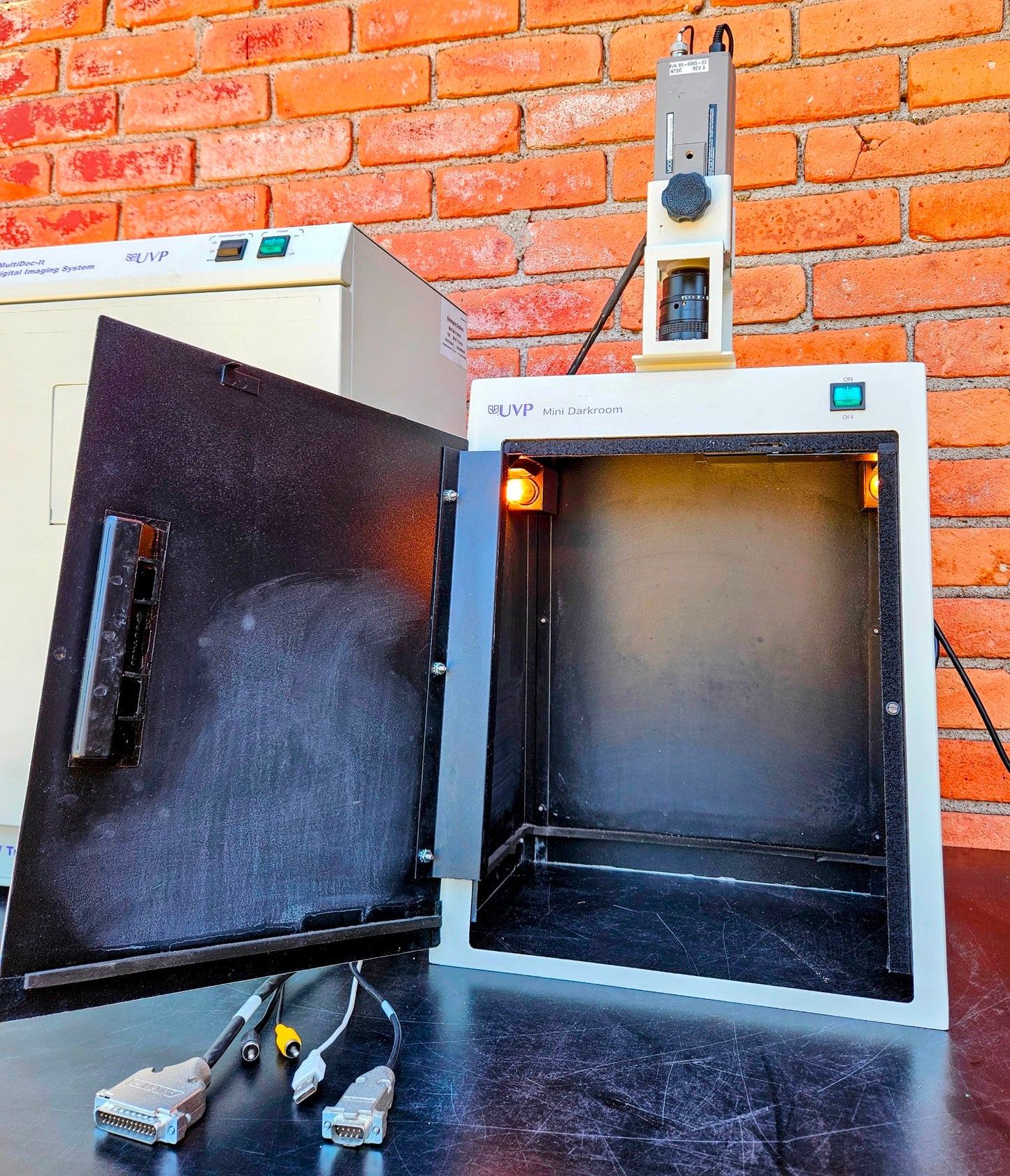 UVP MULTIDOC-IT DIGITALIMAGE SYSTEM MINI DARKROOM CANON TV ZOOM J6x11 MACRO LENS