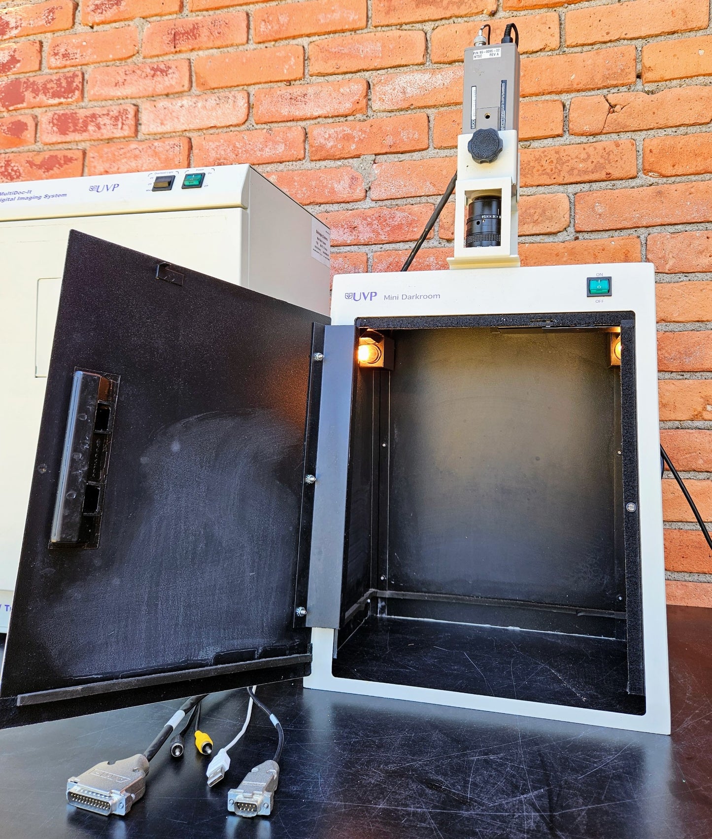 UVP MULTIDOC-IT DIGITALIMAGE SYSTEM MINI DARKROOM CANON TV ZOOM J6x11 MACRO LENS